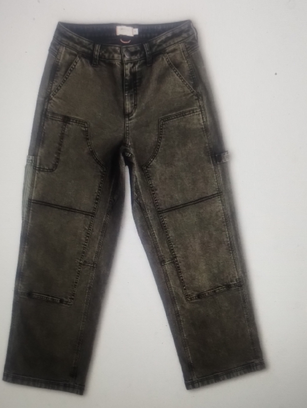 Ripton Leroy Jeans Green 28x28 Excellent Condition Workwear Denim